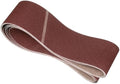 5 Pcs Sanding Belts 6 x 89 Inch 60 Grit Aluminum Oxide