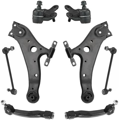 TRQ Front Steering & Suspension Kit Ball Joint Control Arm Sway Bar