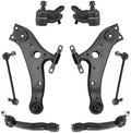TRQ Front Steering & Suspension Kit Ball Joint Control Arm Sway Bar