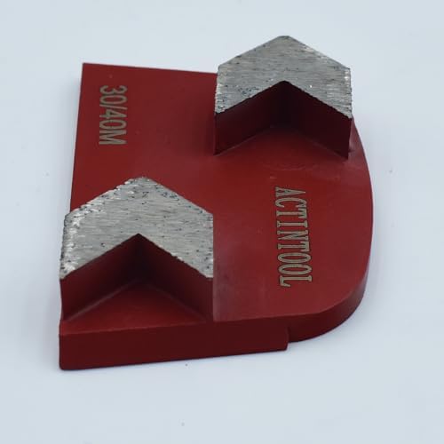 Floor Grinding Disc for Lavina, Arrow Segments Grinding Trapezoid Disc for Floor Grinder (Pack of 3)