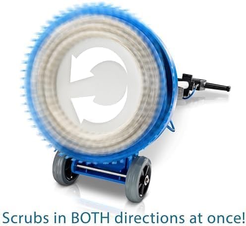 Prolux Core Heavy Duty Single Pad Commercial Polisher, Floor Buffer Machine, Scrubber, 15 Inch Commercial Duty w/Hard Brush Only