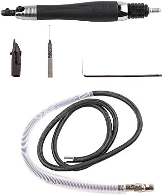 Pneumatic Ultrasonic Grinding Machine Reciprocating Ultrasonic Polishing Machine Ultrasonic Vibration Grinder (Black)