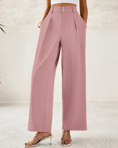 BTFBM Wide Leg Dress Pants Women Business Casual Outfits