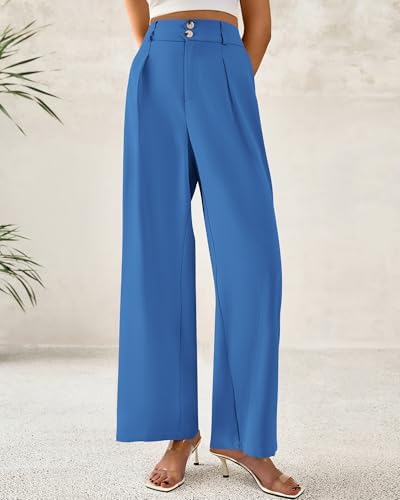 BTFBM Wide Leg Dress Pants Women Business Casual Outfits