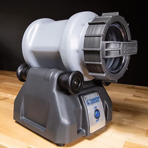 Frankford Arsenal Rotary Tumbler and Accessories with Media Separator, Cleaning Essentials, For Brass Cleaning, Reloading, and Gunsmithing