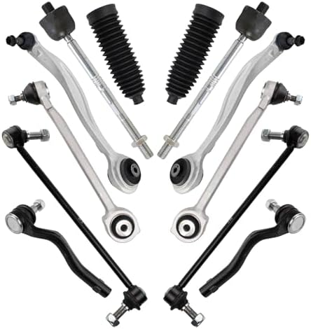 TRQ Front Steering & Suspension Kit Control Arm with Ball Joint Steering