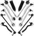 TRQ Front Steering & Suspension Kit Control Arm with Ball Joint Steering