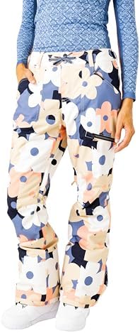 Roxy Women's Nadia Ski Pant – 10K Waterproof, Insulated, PFAS-Free, Adjustable Waist & Snow Gaiters