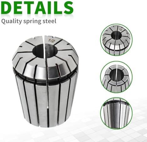 26 Pcs ER32 Spring Collet Set 1/32"- 13/16"