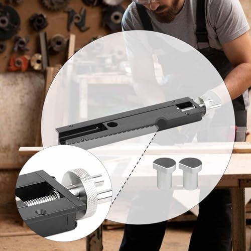 Bench Tail Vise,Inertia Vice Fixture Carpenter Tool Adjustable Clamp Table Vise for Home Shop Workbench Household, Style E