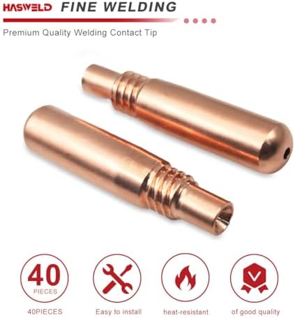 40-PK T-M030 .030" Contact Tips for Miller MDX Acculock Multimatic MDX-100 MDX-250 TM030 MIG Welding Guns Part
