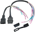 Snow Plow for Truck - Western Fisher Snow Plow Repair Harness Kit Replace 49317 22335K 49308 22336K with Dust Cover 9 Pin Truck Side Repair Harness Cover Included