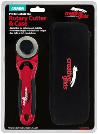 Creative Grids 45mm Rotary Cutter with Case