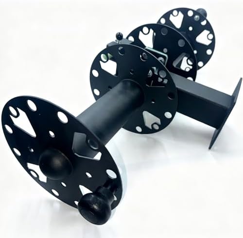 Heavy Duty Double Welding Cable Lead Reel, 10" Lockable