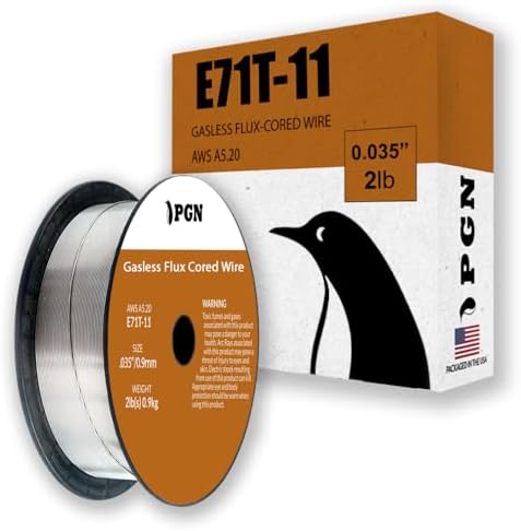 PGN E71T-11 .035" Gasless Flux Core Welding Wire 2 lb