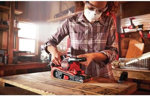 CRAFTSMAN CMEW213R 7 Amp 3 in. x 21 in. Corded Belt Sander (Renewed)