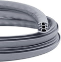 Flexible EPDM Rubber Strip (50 ft Long and 1 inch Wide) for Concrete Crack Repair and Replacement - Weather and Aging Resistant Expansion Joint Filler for Driveways and Sidewalks