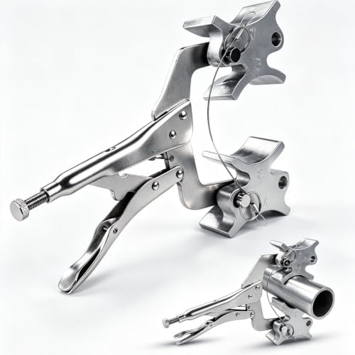 Pipe Welding Clamp – Welders 3rd Hand for 1/2"-4" Pipe, Fitting Clamps