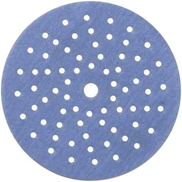 Sunmight Gold 3 Inch 180G Multi-Hole Sanding Discs Hook and Loop – Premium Sandpaper Pads for Orbital Sander, Wood, Metal, Auto Body, Paint, Plastic, Dry or Wet Use, Woodworking & Polishing – 50 Discs