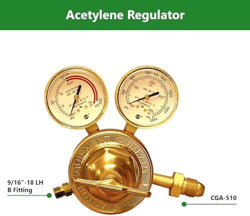 Victor SR450 Series Heavy Duty Oxygen & Acetylene Regulator Set – SR450D-540 (0781-0527) & SR460A-510 (0781-0584) – Single Stage Industrial Regulators