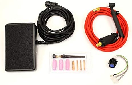 NOVA TIG Kit compatible with Lincoln Power MIG 210 MP Welder K3963-1 Accessory Kit with torch (12.5 ft)