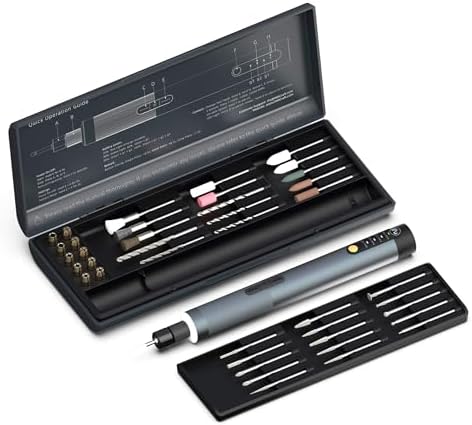 iFu Mini Cordless Rotary Tool Kit, 150mN.m Torque Engraving Pen