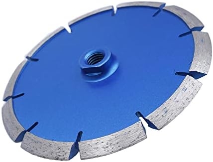 7 Inch 0.375" Width 5/8"-11 Arbor Concrete Crack Chasing Diamond Blade, Concrete Crack Chaser Grinding Wheel Saw, Tuckpointing Mortar Joint Grinding Wheel (7" x 0.375")