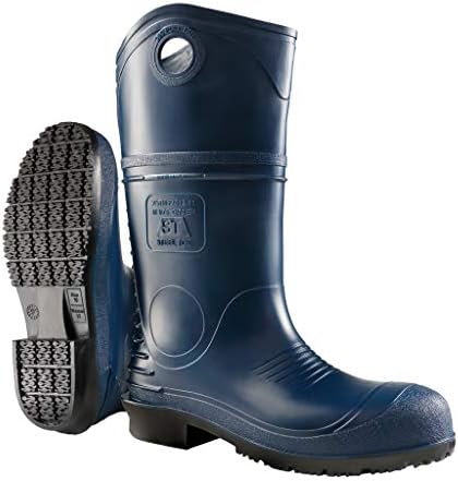DUNLOP Durapro Steel Toe Safety Boots, Dark Blue, Size 11