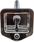 Buyers Products L8855 Stainless Steel T-Handle Latch with Blind Studs | Locking Stainless Steel T-Handle Latch Secures Tool Boxes, Trailer Doors, RVs, Campers, Truck Caps, And Service Bodies