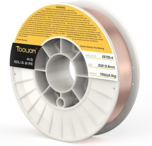 TOOLIOM ER70S-6 0.030" Mild Steel MIG Welding Wire 10LB