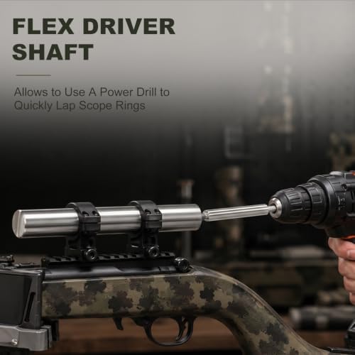 Scope Ring Alignment and Lapping Kit,Scope Mounting Kit Combo for Scope Mounting