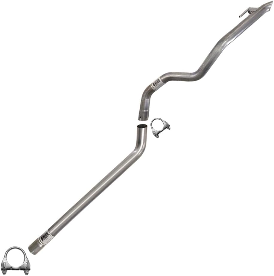 Northeastern Exhaust | Stainless Steel Exhaust Tail Pipe Compatible for Dodge Sprinter 2500/Mercedes Sprinter 2500 3500 2007-2012 3.0L - 144" WB - Includes Clamp | Automotive Replacement Part