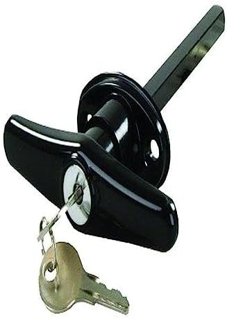 JR Products 10985 Black Locking T-Handle