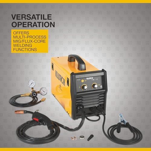 Klutch MIG 140i Flux-Cored/MIG Welder, Inverter, 120V, 30-140A Output