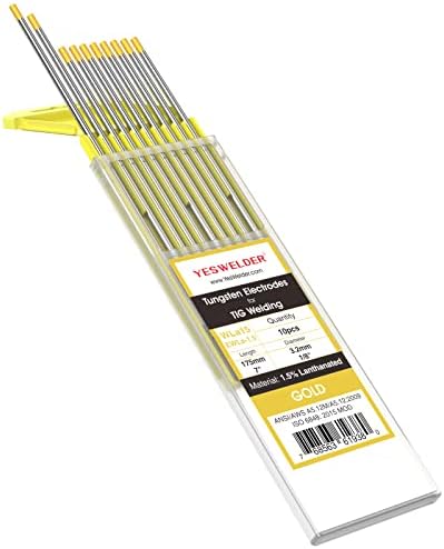 YESWELDER TIG Welding Tungsten Electrode 1.5% Lanthanated