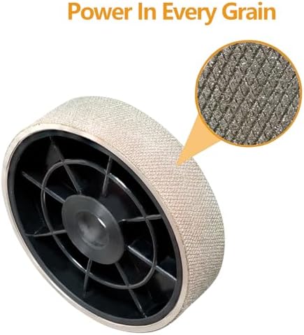 DZQ 6 Inch Grit 80 Diamond Lapidary Jewelry Grinding Wheel