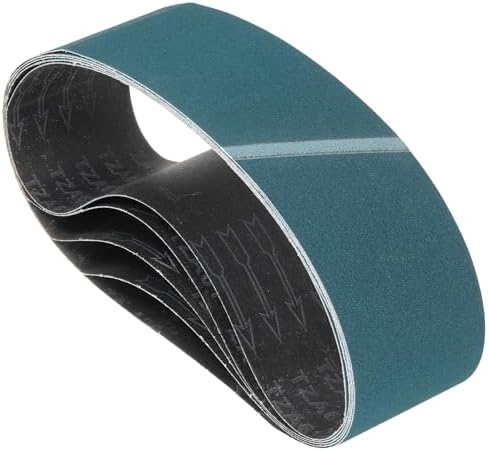 5 Pcs Sanding Belts 4 x 36 Inch 180 Grit Zirconia