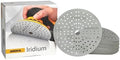 Mirka Sandpaper Iridium 6 Inch Hook and Loop 220 Grit 50 pcs