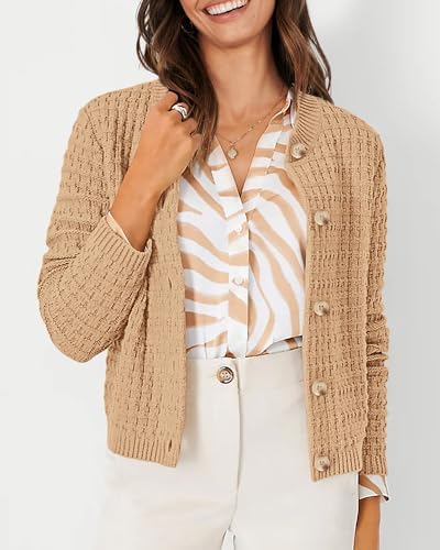 PRETTYGARDEN Women's Fall Lightweight Cardigan Sweaters