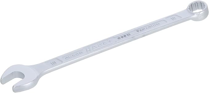 HAZET Combination Wrench Set 600SPC/16 I 16 Tools, Output: External Double Hexagon, Width Across Flats: 7-24 Mm, Slim Ring Wrench Shank with Extra Sturdy Double T-Profile