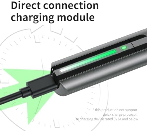 Iesooy for DSPIAE PRO Reciprocating Electric Sanding Pen, 5-Speed and USB Charging with LED Light, Multi-Purpose Power Tool, Mini Power Sander for Sanding, Polishing, Finishing, DIY Crafts