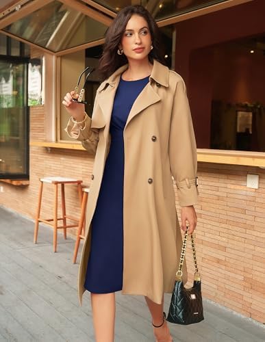 GRACE KARIN Women's Cap Sleeve Bodycon Work Business Office Midi Dress