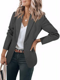 Cicy Bell Womens Casual Blazers Long Sleeve Work Office Suit Jackets Blazer