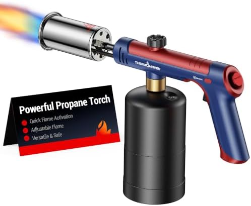 ThermoMaven Propane Torch Gun, One-Touch Max Fire Flame Thrower