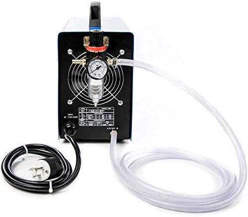 Biltek 50Amp Non-Pilot Arc Plasma Cutter, Dual Voltage 110V/220V with Pre-Attached 110V US Plug, 1/2 Inch Cut, Blue
