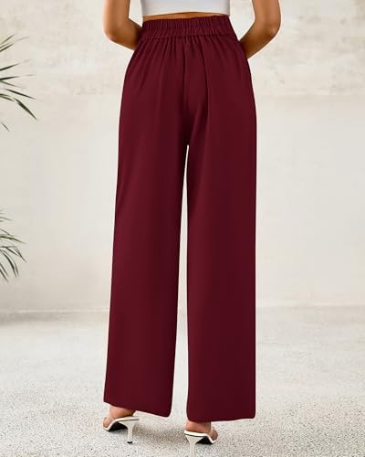 BTFBM Wide Leg Dress Pants Women Business Casual Outfits
