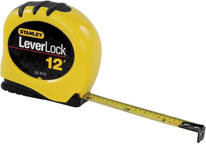 Stanley Hand Tools STHT30810 12' LeverLock Tape Rule