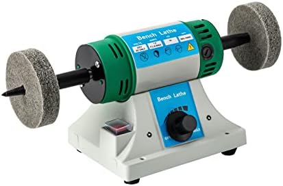 320W Professional Bench Buffer Polisher with 10000RPM High Speed for Jewelry Metal Wood Polishing Grinding and Rust Removal