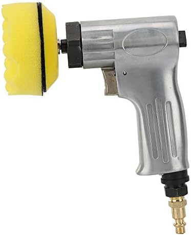 Jectse 3 Inch Mini Air Angle Sander,2000RPM Professional Pneumatic Sander Polisher,with Grinding Disc,for wood, stone, hardware, crafts, etc
