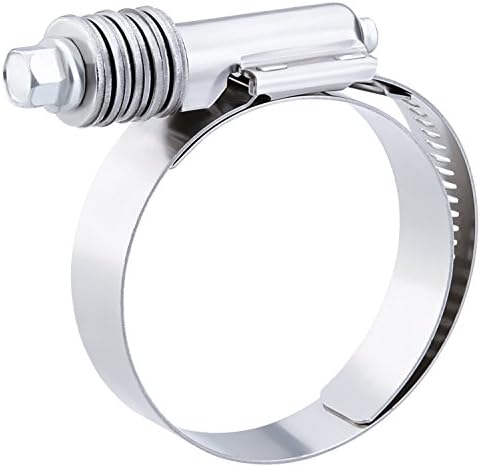 5 Pack Breeze CT-9420 Aero-Seal Constant Torque Liner Clamp with Stainless Screw Effective Diameter Range: 13/16 - 1-3/4 (21mm - 44mm)